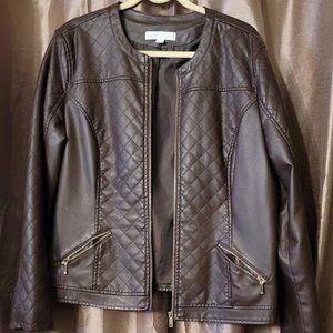 New York & Company - Faux Leather Jacket - XL - Great Condition